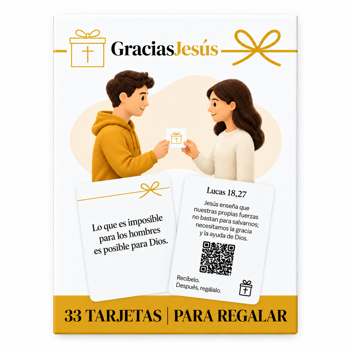 33 Tarjetas para regalar | Gracias Jesús