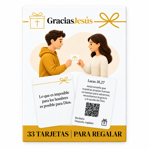 33 Tarjetas para regalar | Gracias Jesús